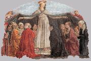 GHIRLANDAIO, Domenico Madonna of Mercy gh oil on canvas